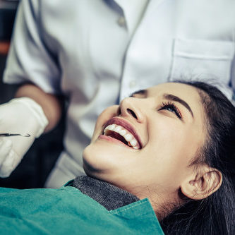 Dentists treat patients' teeth.